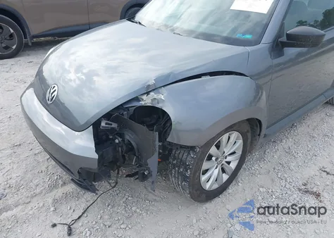 2017 Volkswagen Beetle #Pinkbeetle/1.8T Classic/1.8T S from USA, damaged, VIN 3VWF17ATXHM626508